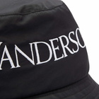 JW Anderson Women's Logo Bucket Hat in Black