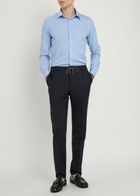 Slowear Striped Cotton-poplin Shirt Blue