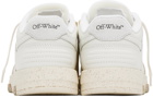 Off-White White & Off-White Slim Out Of Office Sneakers