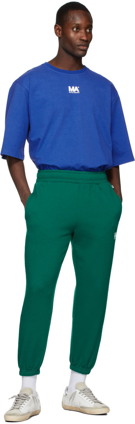 M.A. Martin Asbjørn Green Logo Lounge Pants