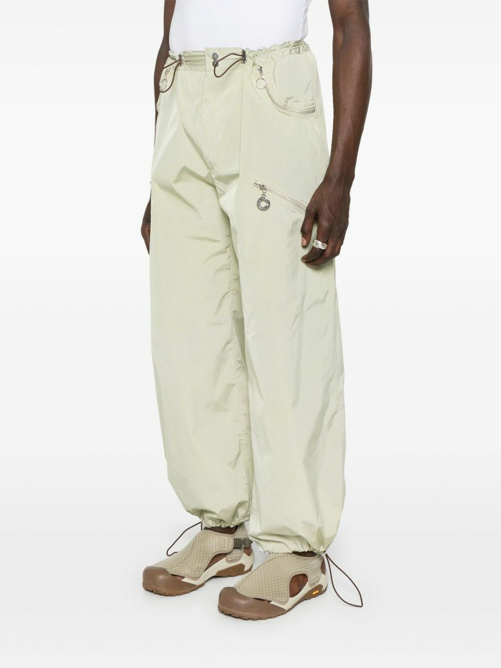 Charlie Constantinou Elasticated-Waist Parachute Trousers