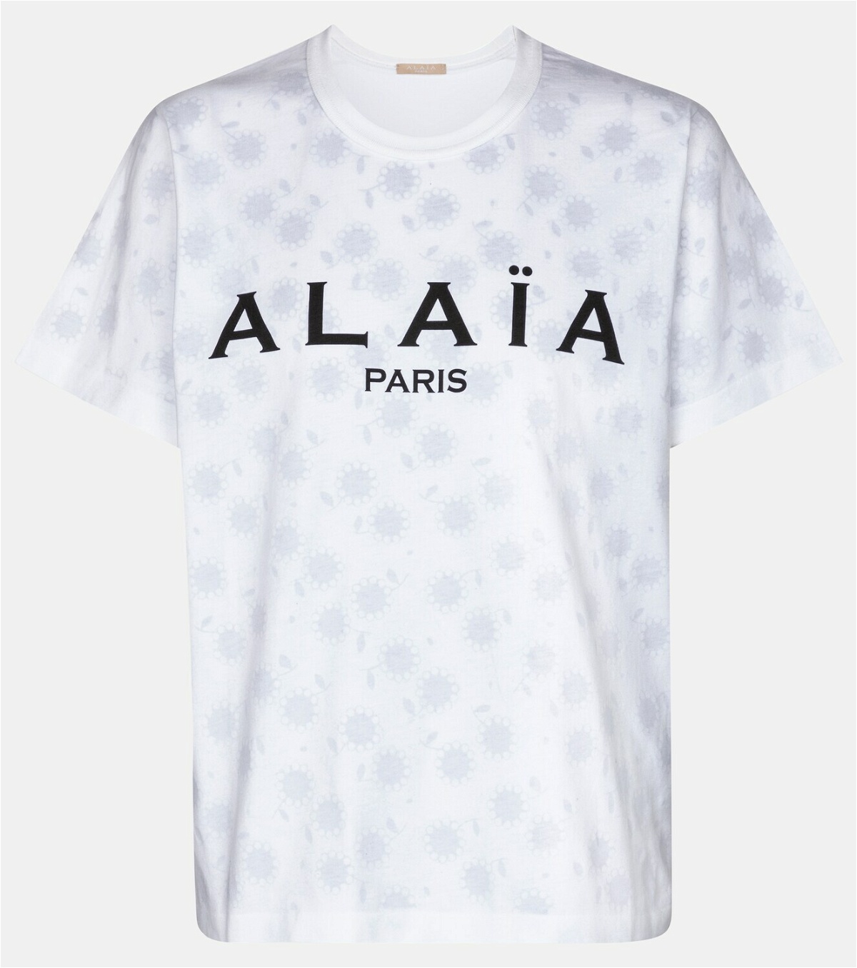 Alaïa Logo cotton jersey T-shirt ALAÏA