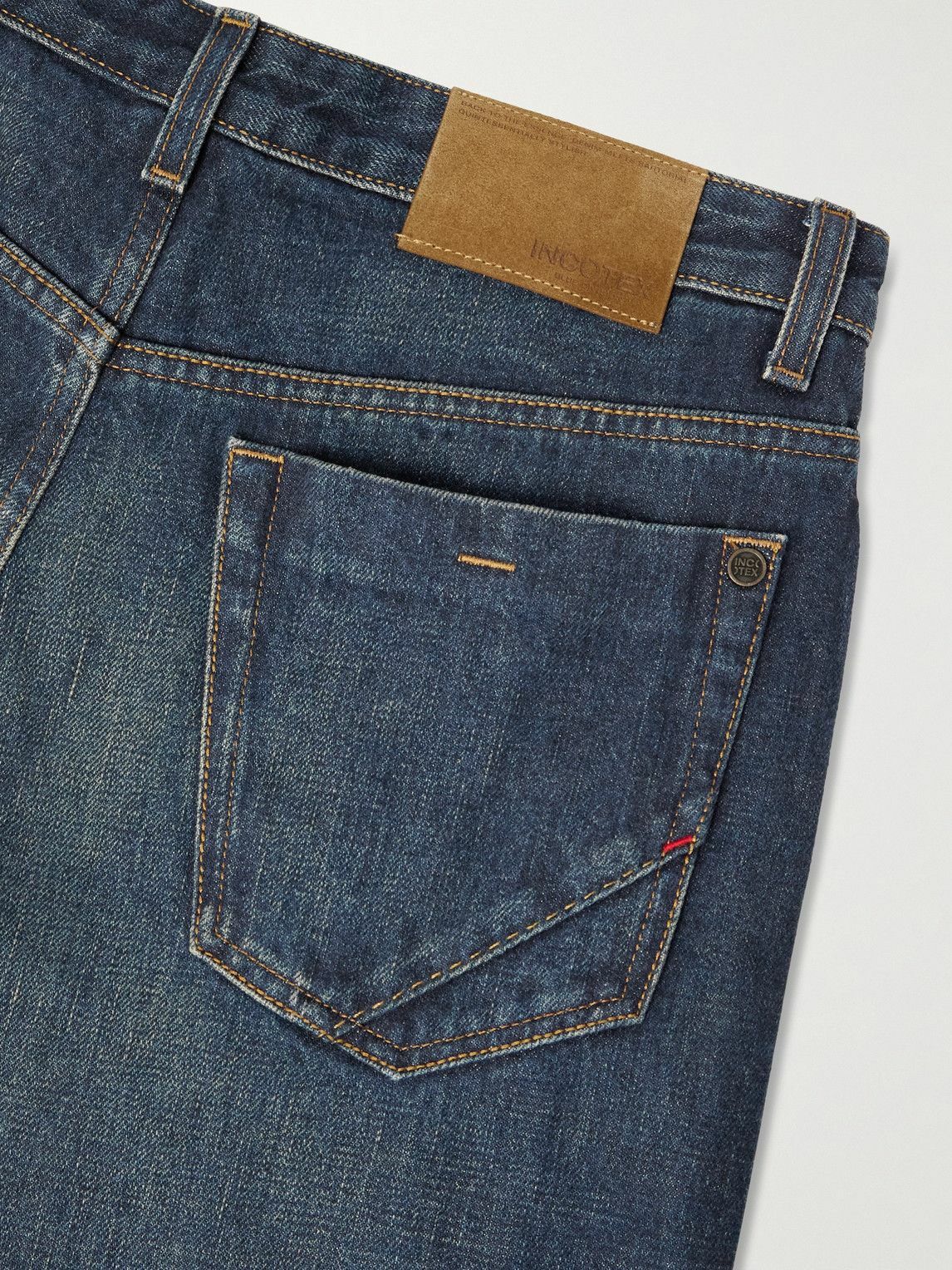 Incotex - Incotex Blue Division Straight-Leg Jeans - Blue