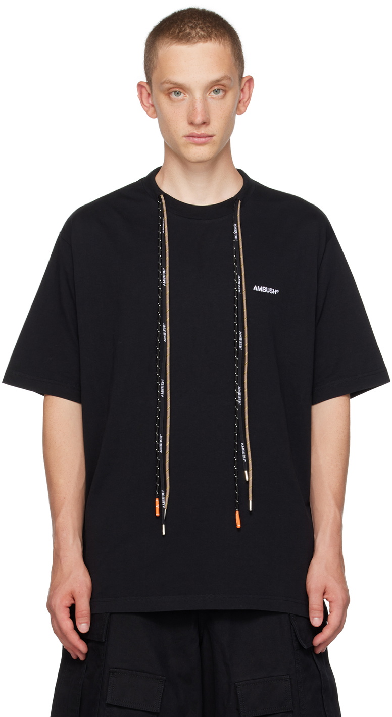 Ambush Black Waist Pocket T-Shirt . Men . M