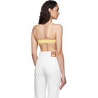 Jacquemus Yellow Le Bandeau Valensole Bra