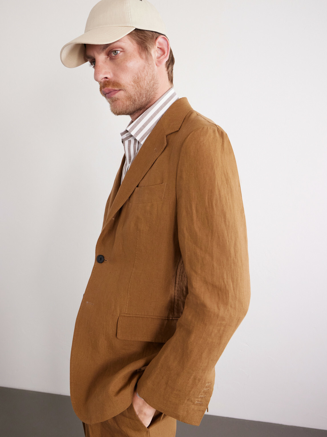 Paul Smith - Linen Baseball Cap