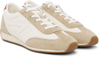 rag & bone Off-White & Beige Retro Runner Slim Sneakers
