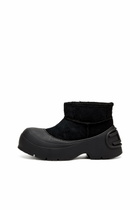 Diesel Chunky ankle boot with lug sole - Boots Mens in Black