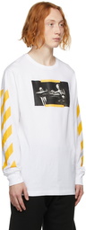 Off-White White Caravaggio Painting Long Sleeve T-Shirt