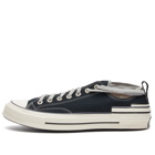 Converse Men's Chuck 70 Hacked Heel Ox Sneakers in Black/Dark Moth/Egret