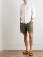 James Perse - Garment-Dyed Linen Shirt - White