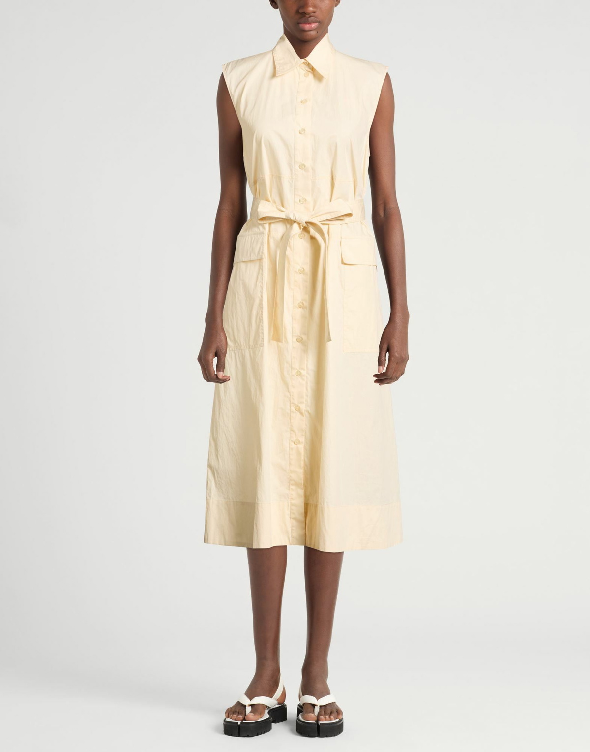 Colmar Womens Midi dress Cream