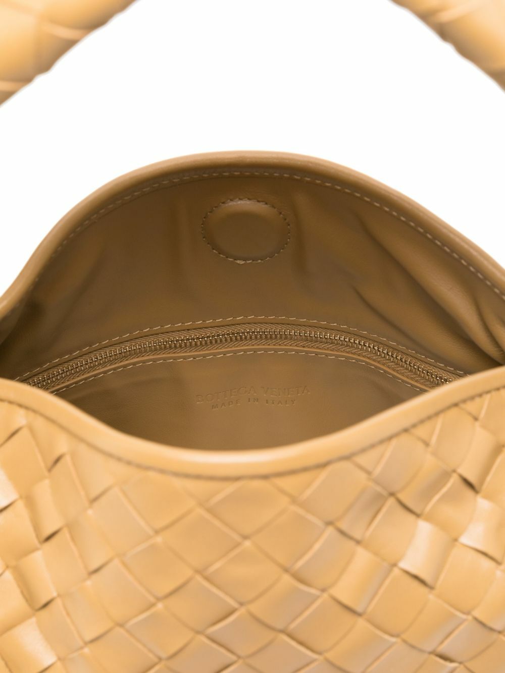 ショルダーバッグ・ポシェット BOTTEGA VENETA BROWN LEATHER HOP SHOULDER BAG Hop Intrecciato leather shoulder bag in brown - Bottega
