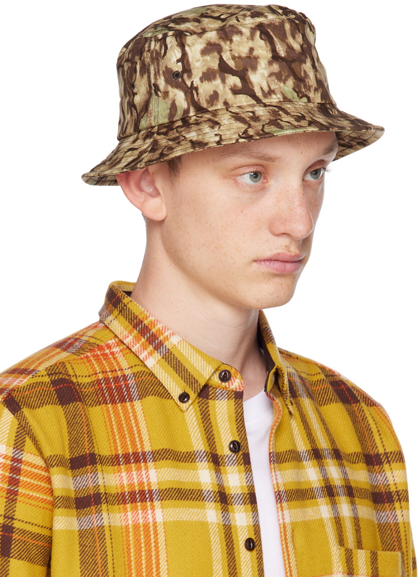 South2 West8 Brown Horn Camouflage Bucket Hat South2 West8