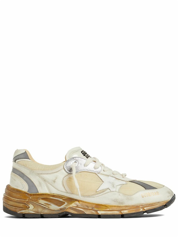 Photo: GOLDEN GOOSE - Running Dad Leather & Nylon Sneakers