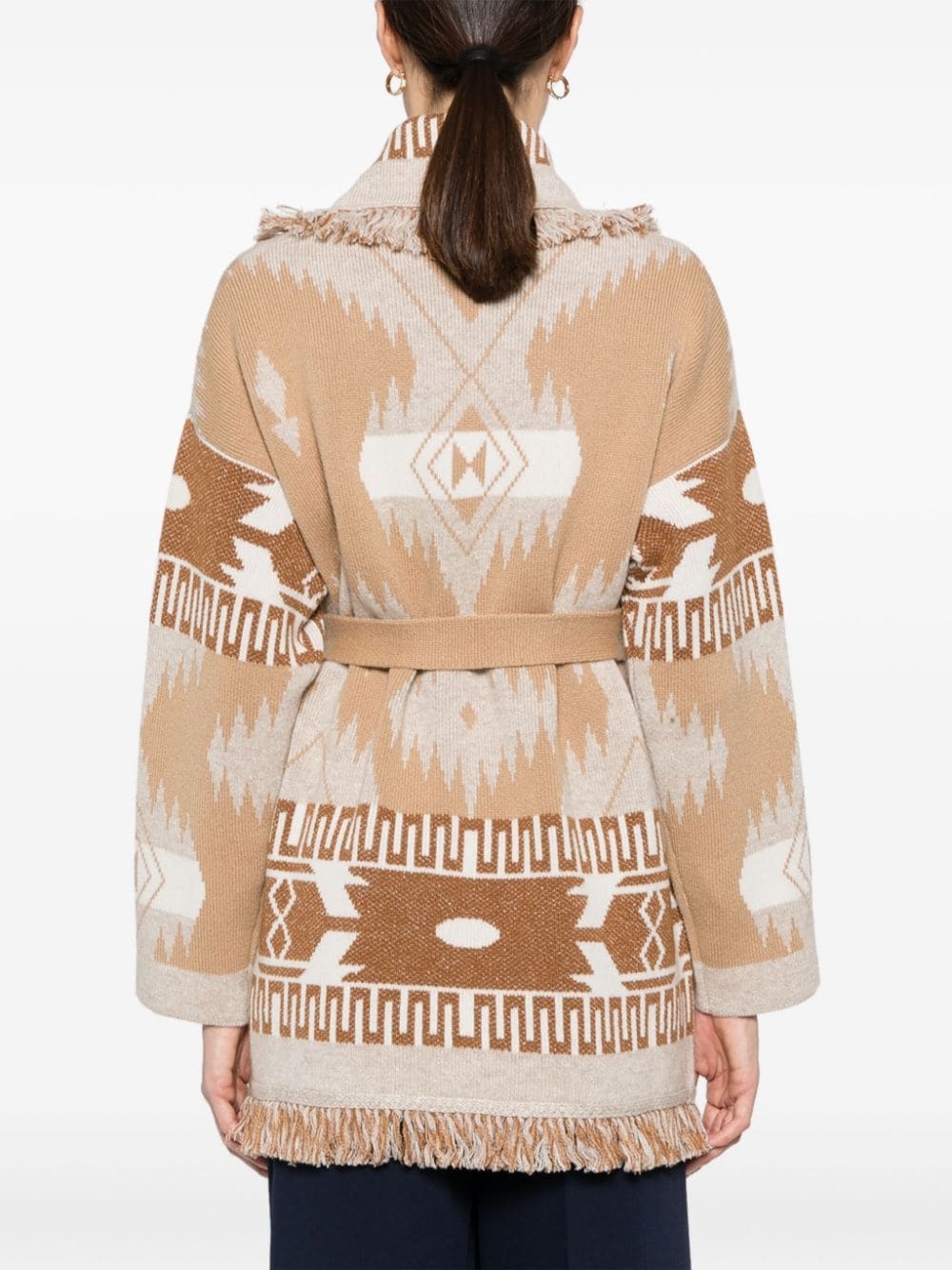 ALANUI - Icon Cashmere And Linen Blend Cardigan Alanui