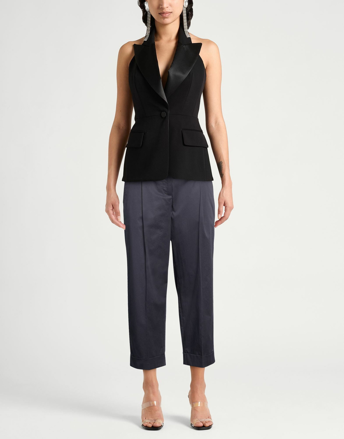 Peserico Womens Pants in Navy
