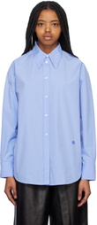 Teurn Studios Blue Droptail Shirt