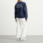 Sporty & Rich Women's Play Tennis Crew Sweatshirt in Dark Navy