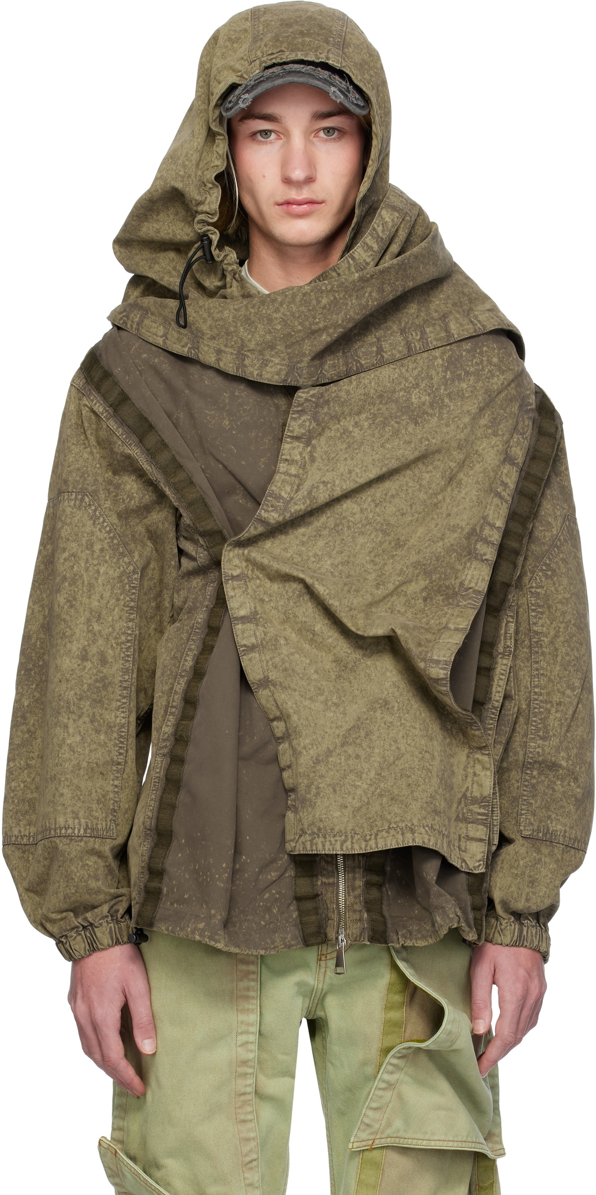 Y/Project Beige Infinity Trench Coat Y/Project