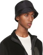 Z Zegna Black Nylon Bucket Hat