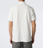 Brunello Cucinelli Logo cotton piqué polo shirt