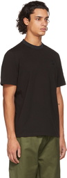 Moncler Black Layered Collar T-Shirt