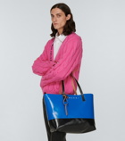 Marni - Tribeca leather-trimmed tote bag