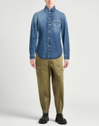 Versace Mens Denim shirt in Blue