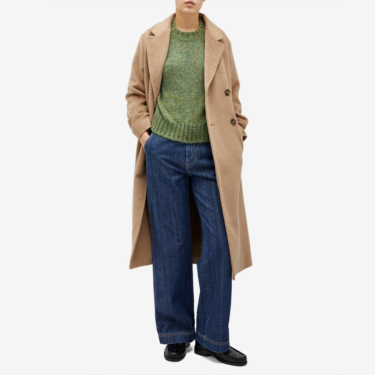 Weekend by Max Mara Women's Knitted Jumper in Green