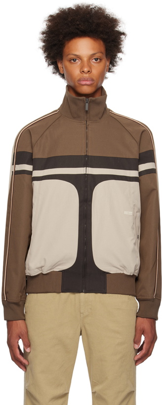 Photo: C2H4 Brown Intellectual Track Jacket