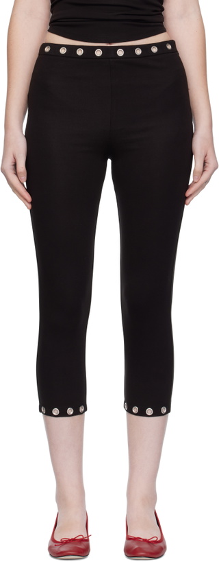Photo: Miaou Black Carla Capri Leggings