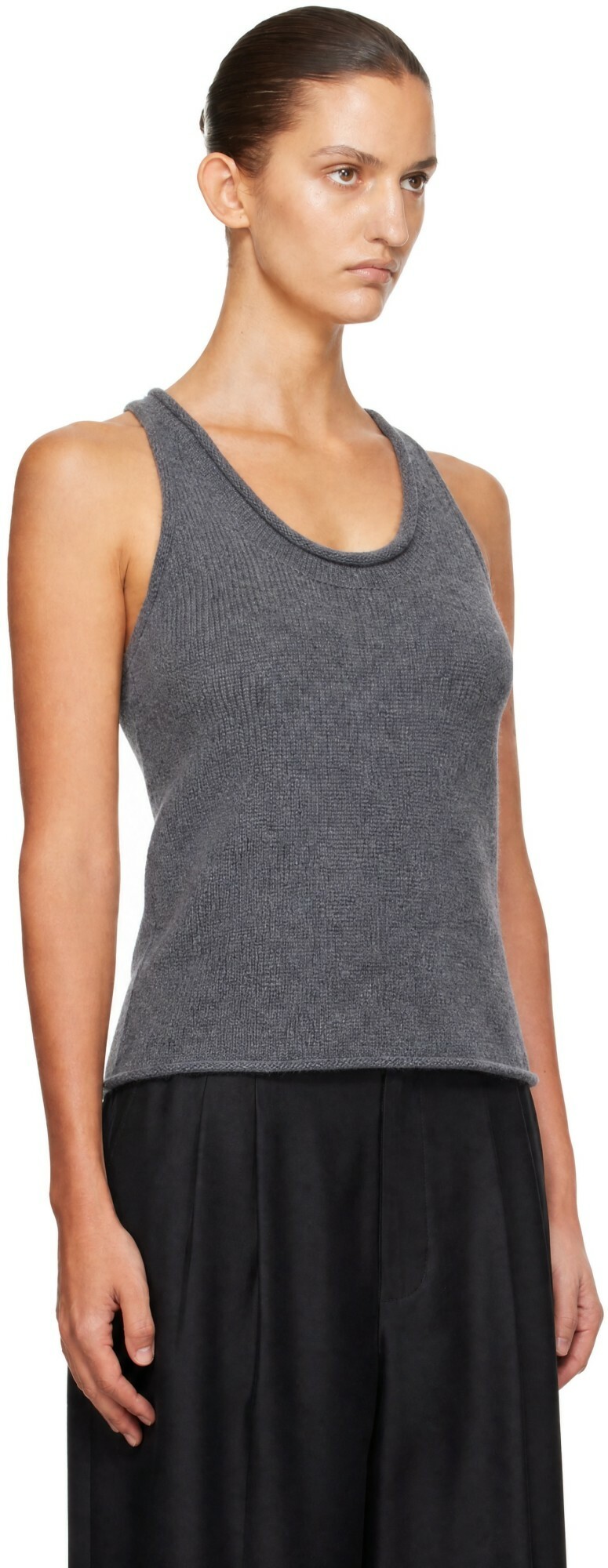 LISA YANG Gray Hayda Top