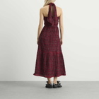 Damson Madder Women's Mia Midi Dress in Red
