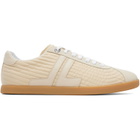 Lanvin Beige Glen 2.0 Nylon Sneakers