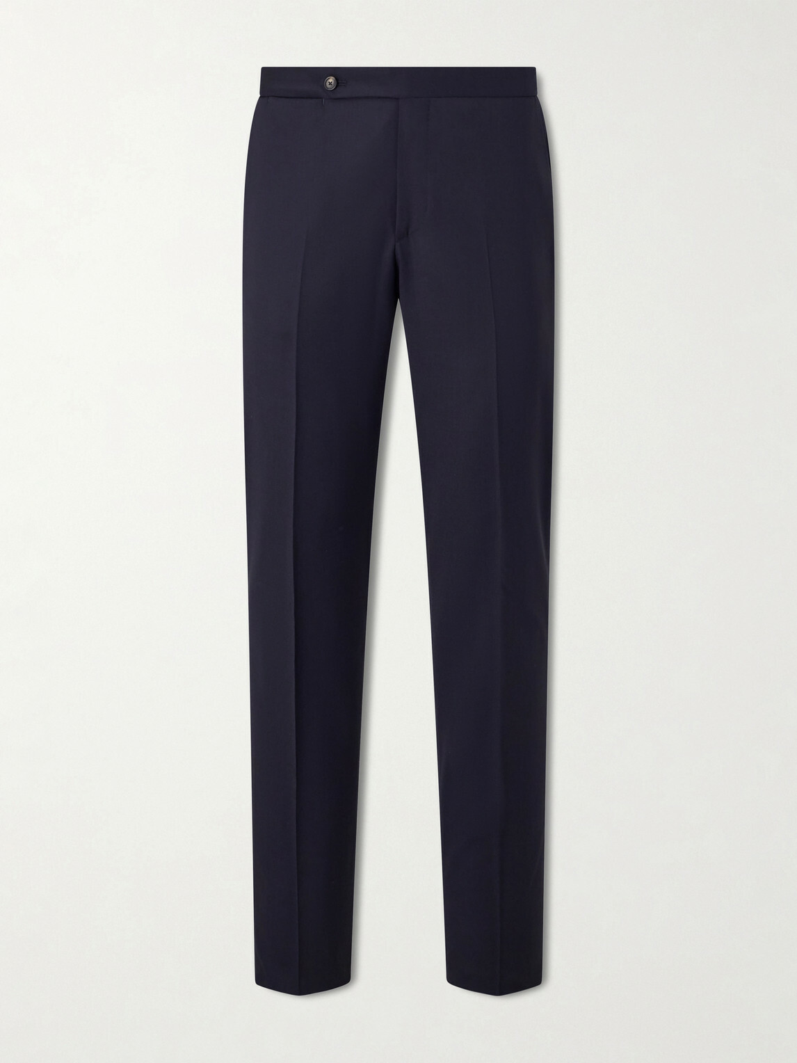 De Petrillo - Straight-Leg Wool-Blend Suit Trousers - Blue