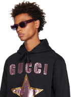 Gucci Purple Cat-Eye Sunglasses