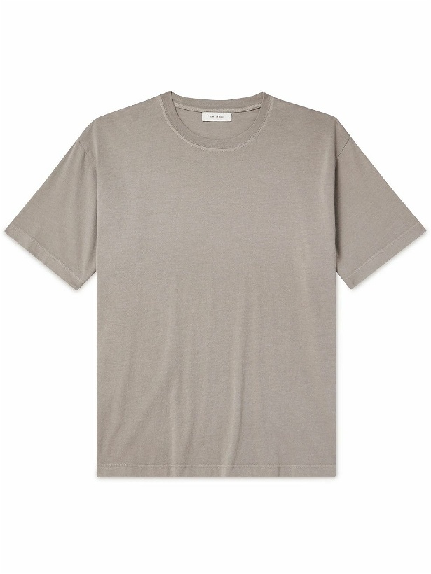 Photo: SSAM - Organic Cotton-Jersey T-Shirt - Gray