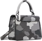 KidSuper White & Black Kissing Bag