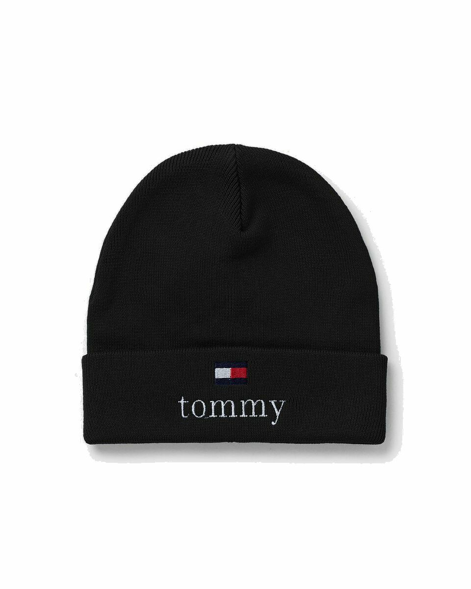 Photo: Tommy Jeans Tommy Jeans Beanie Black - Mens - Beanies