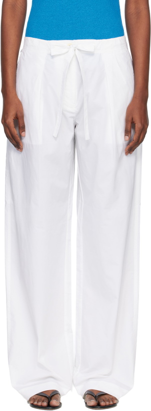 Photo: Proenza Schouler White Proenza Schouler White Label Barrett Trousers