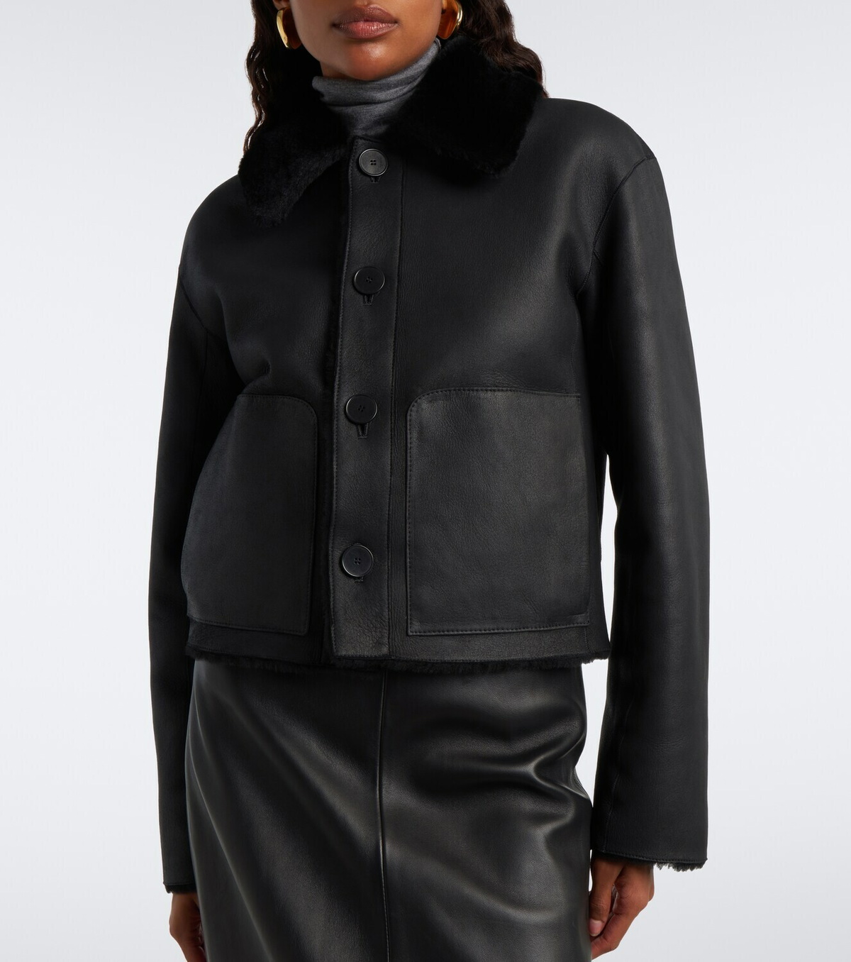 Joseph Alloway reversible shearling jacket