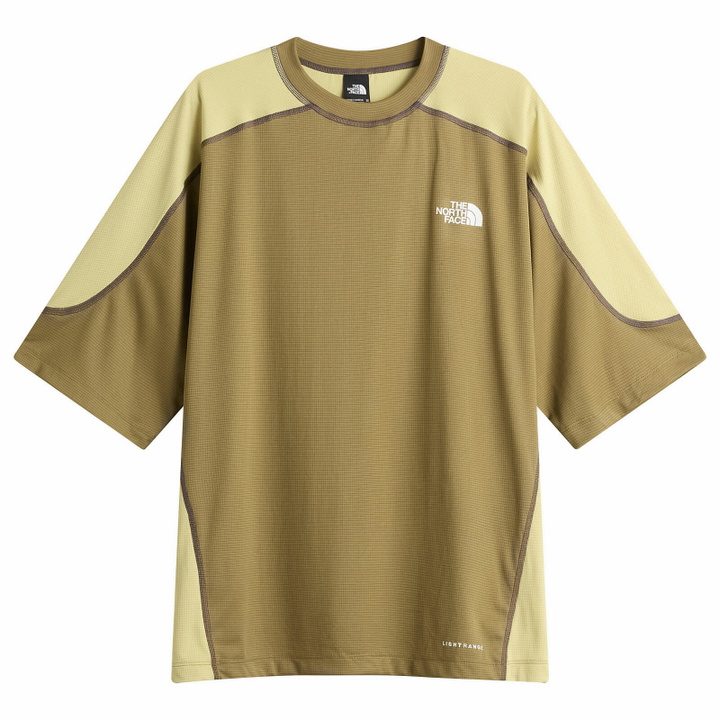 Photo: The North Face Men's NSE Lightrange T-Shirt in Cedar/Pear
