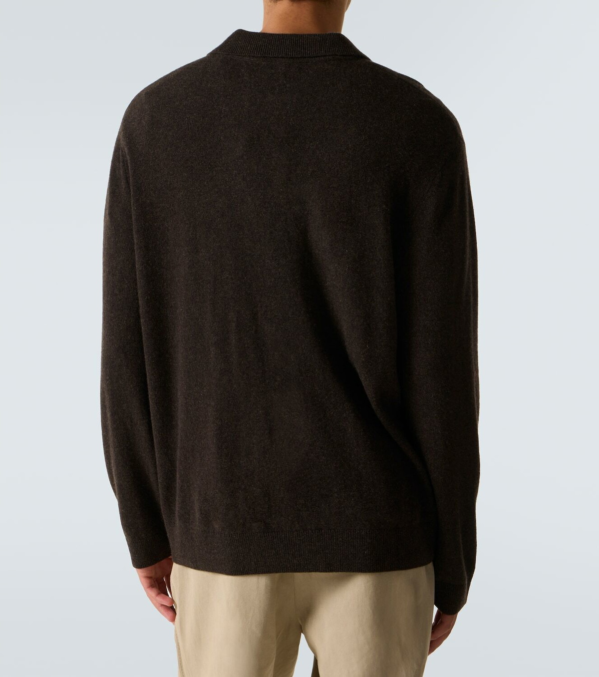 Le Kasha Gibson cashmere polo sweater