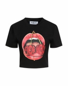Fiorucci Womens T-shirt in Black