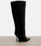 Gucci Boulevard Horsebit leather knee-high boots