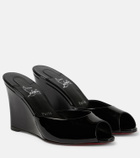 Christian Louboutin Me Dolly Zeppa patent leather sandals