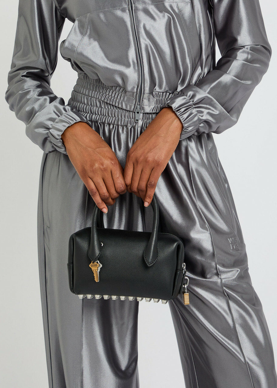 Alexander Wang Roux Small Leather top Handle bag - Black - One Size