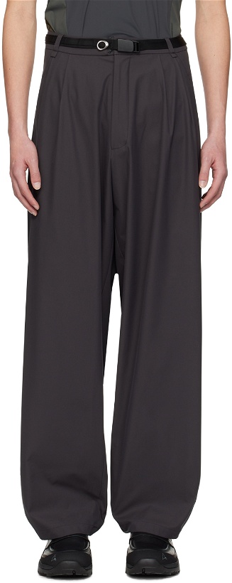 Photo: HYEIN SEO Gray Wide Trousers