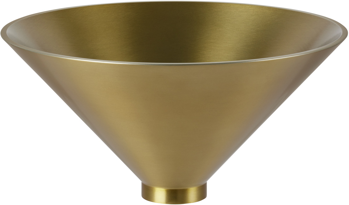 Audo Copenhagen Gold Taper Bowl